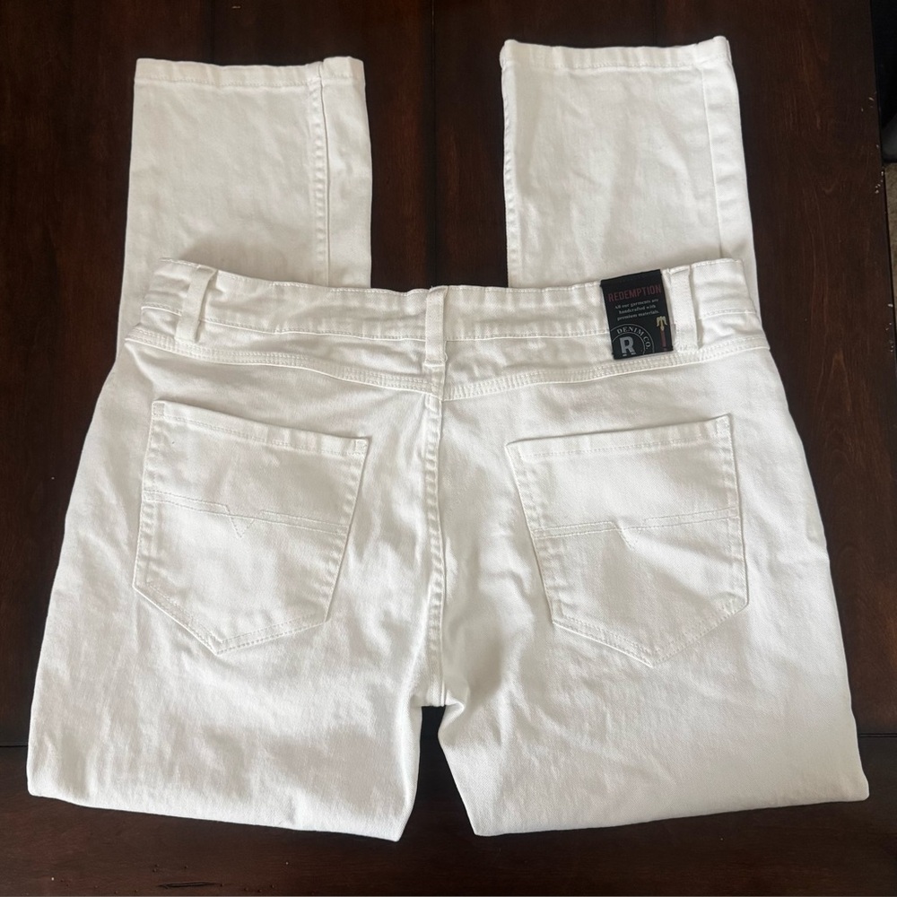 Redemption Denim Co. White Jeans 36 x 30 - Picture 5 of 7
